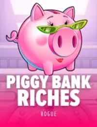 piggy bank riches game logo