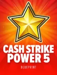 cash strike power 5 slot logo